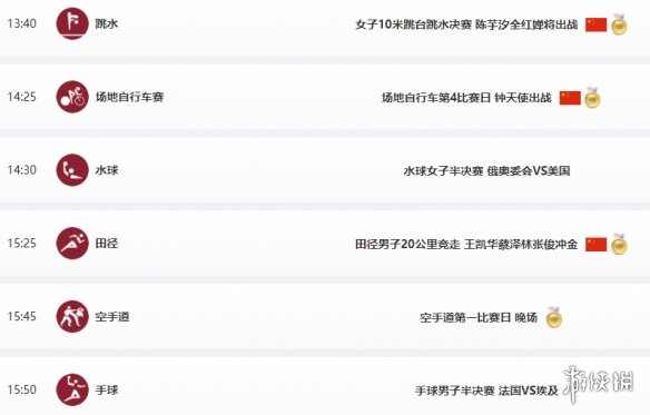 东京奥运会8月5日赛程 8月5日奥运会赛程分享