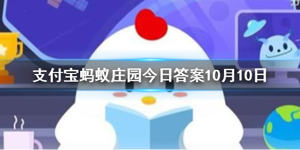 马后炮打破砂锅问到底哪个是成语 蚂蚁庄园今日答案10月10日