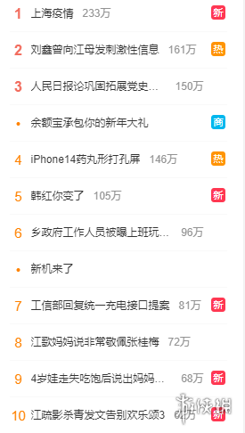 微博热搜榜排名今日1.11 今天微博热搜榜1月11日一览