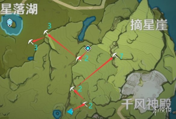 原神黑铁矿采集地点