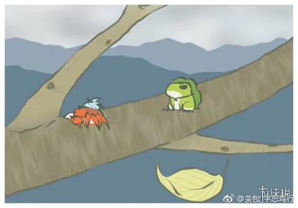 《旅行青蛙》明信片分享 旅行青蛙明信片大全