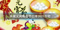 央视元宵晚会节目单2021介绍 央视元宵晚会节目单2021是什么