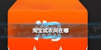 淘宝试衣间在哪