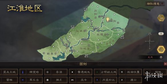 《三国志战略版》赤壁之战地图介绍 赤壁之战剧本新增地表建筑一览